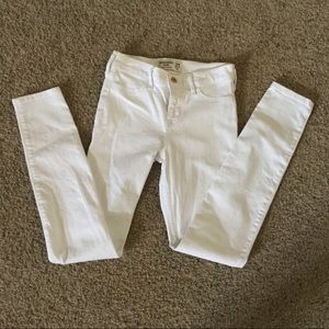 Abercrombie Kids white jeans
